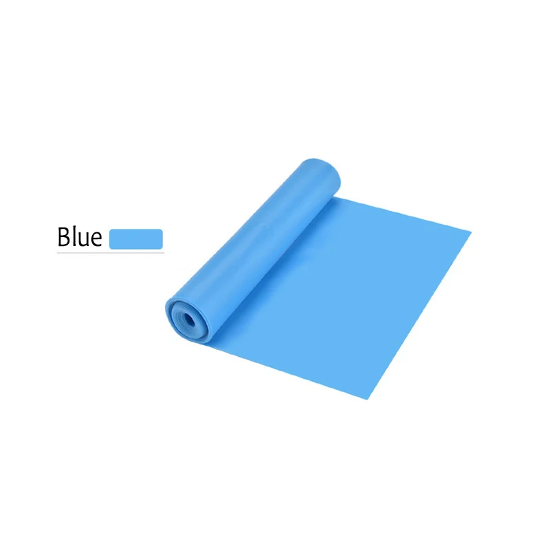 Premium Yoga Resistance Bands - Elastic Natural Rubber Latex for Fitness, Pilates, and Home Gym Workouts