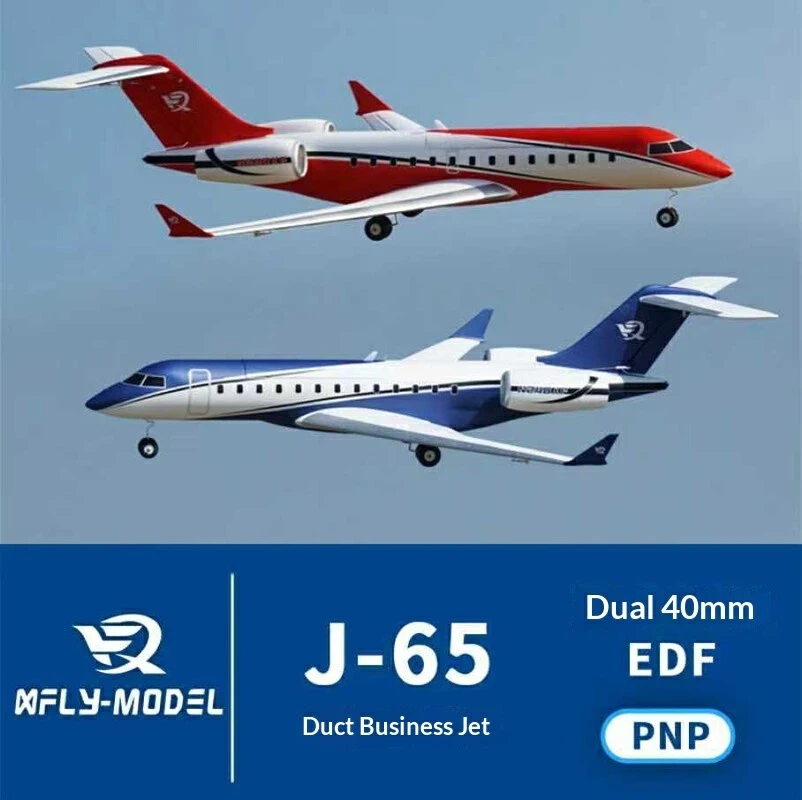Avion RC Xfly Swift Double 40mm EDF Jet électrique PNP