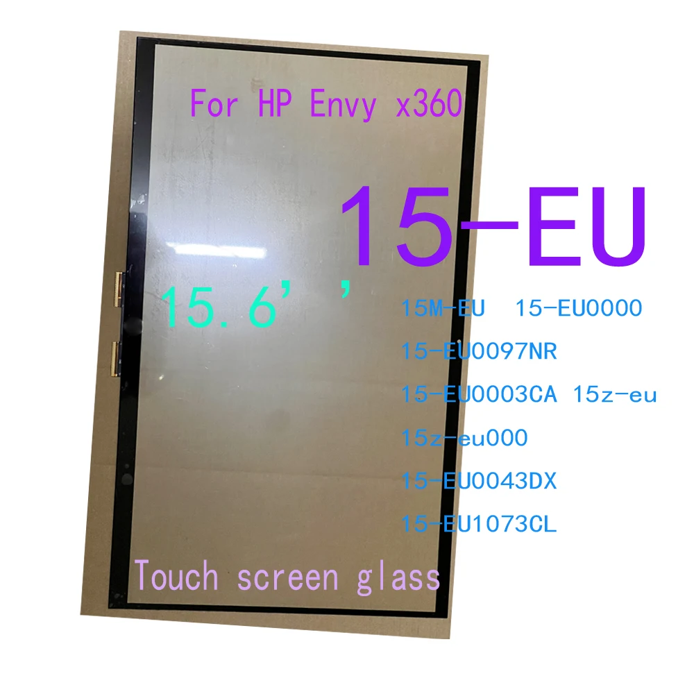 15.6 ''Per Hp Envy X360 15-Eu 15M-Eu 15-Eu0000 15-Eu0097Nr 15Z-Eu 15Z-Eu000 Digitalizzatore Touch Screen 15-Eu0043Dx
