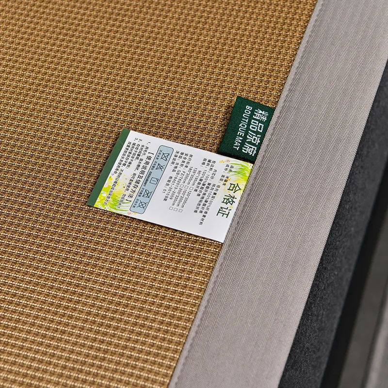 Summer cooling mat cool skin friendly ice silk mat mosquito repellent mugwort soft machine washable