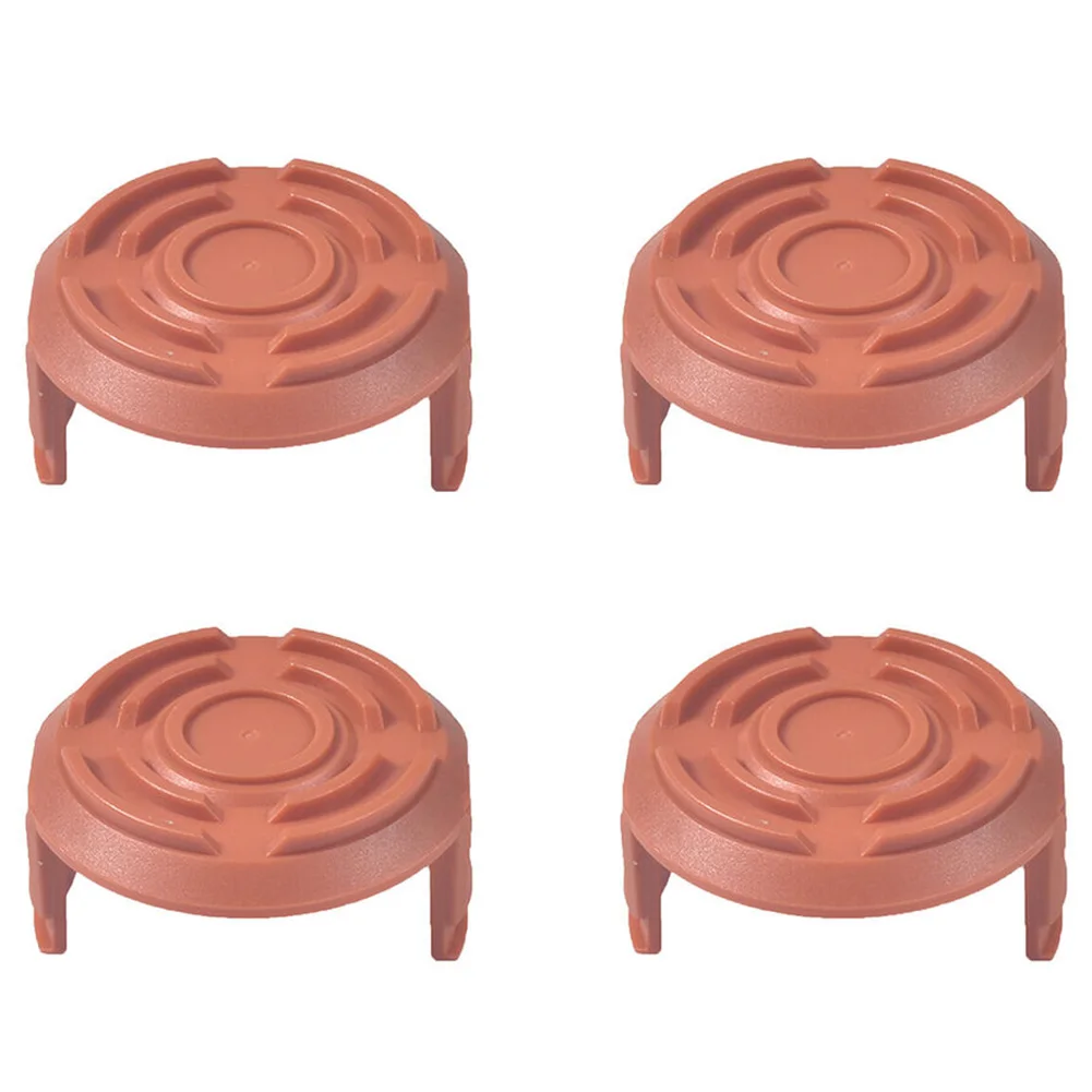 Set Of 4 Replacement Spool Line Cap Covers Compatible With For Worx WG150 WG160 WG163 WG165 WG175 WG180 String Trimmer