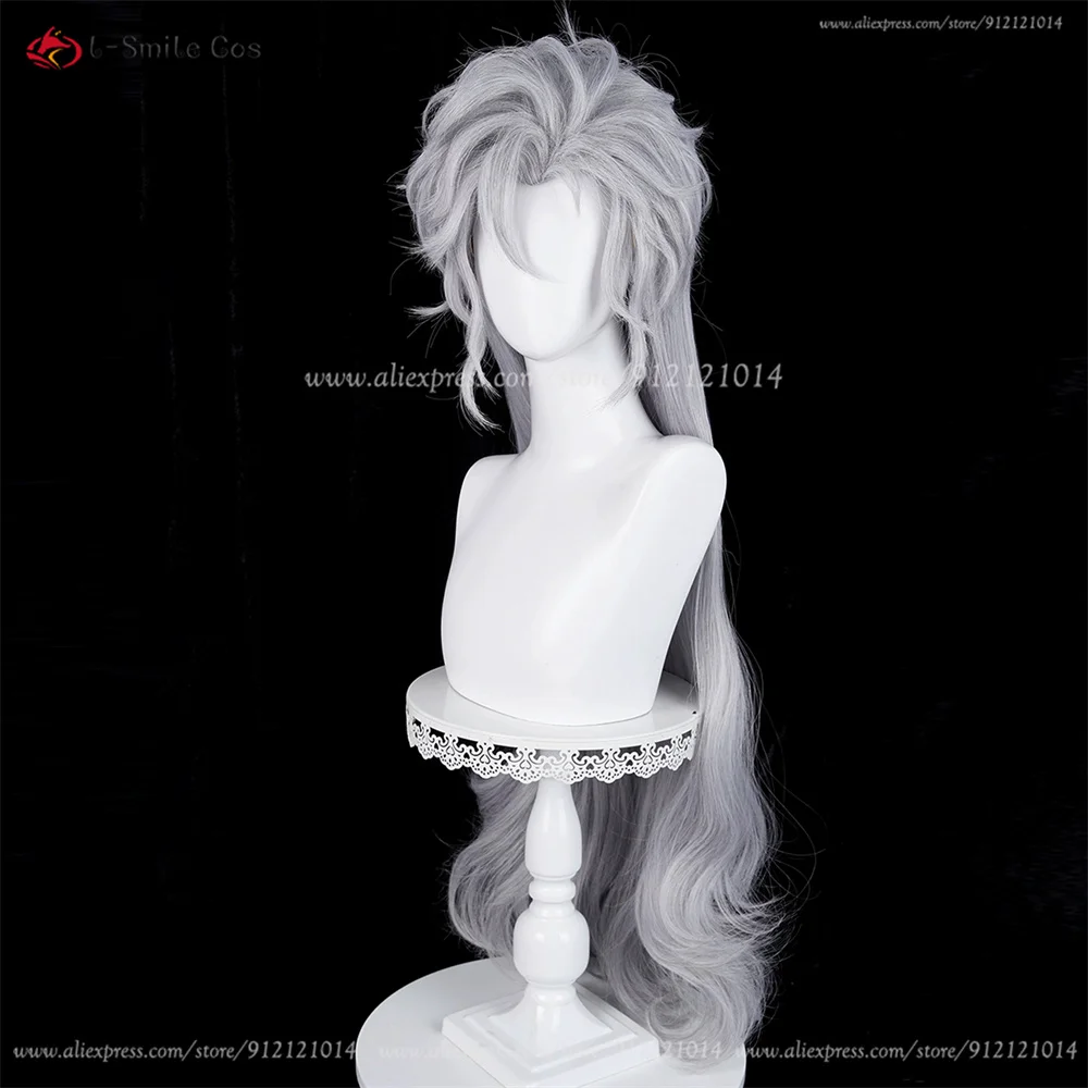 Long Hair Rafayel Xavier Sylus Zayne Caleb Cosplay Perücke für Damen und Herren, hitzebeständig, synthetisch, Halloween 30