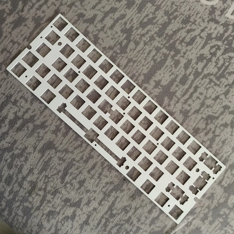 Wooting 60HE Gaming Keyboard Plate PC POM FR4 CF and Brass ANSI