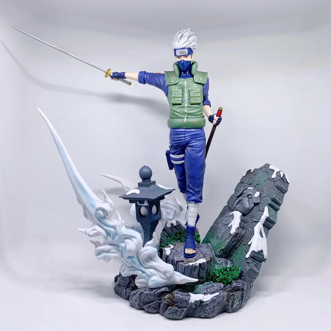 Anime Naruto Hatake Kakashi Take Sword PVC Action Figure