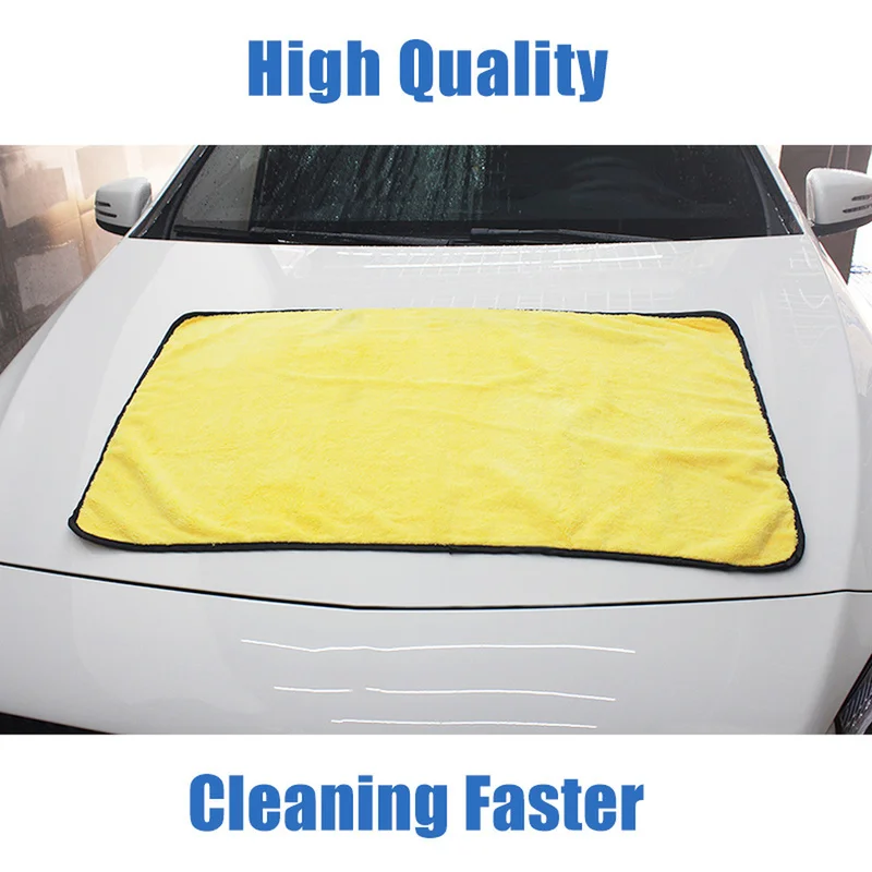 90*60cm Car Wash Microfiber Towel Car Cleaning Absorbent Drying Cloth