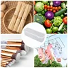 5/1pcs Noodles Sealed Can Reusable Plastic Food Storage Box Container Square Fridge Crisper with Lid Kitchen Storage Organiser 6