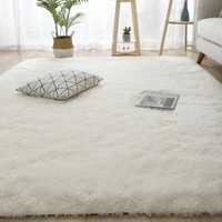 Modern Shag Area For Bedroom Rugs For Living Room Indoor Floor Carpet Beside For Kids Girls Teens Low Pile Rug Decor Dark Grey 2