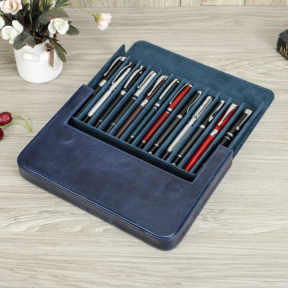 Etui-a-stylo-en-cuir-veritable-pour-porte-stylo-plume-presentoir-sac-a-crayons-stockage-de-poudres-grande-capacite-ecole-bureau-style-professionnel