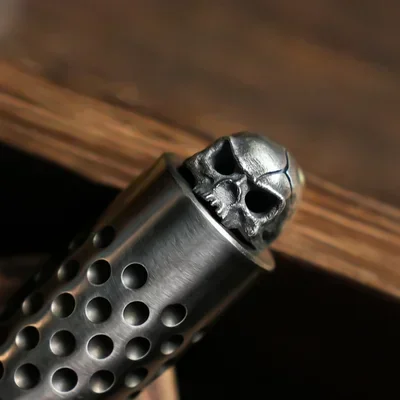 Muyi edcガンボルトプッシュエッグスライダーフィジェット、チタン合金