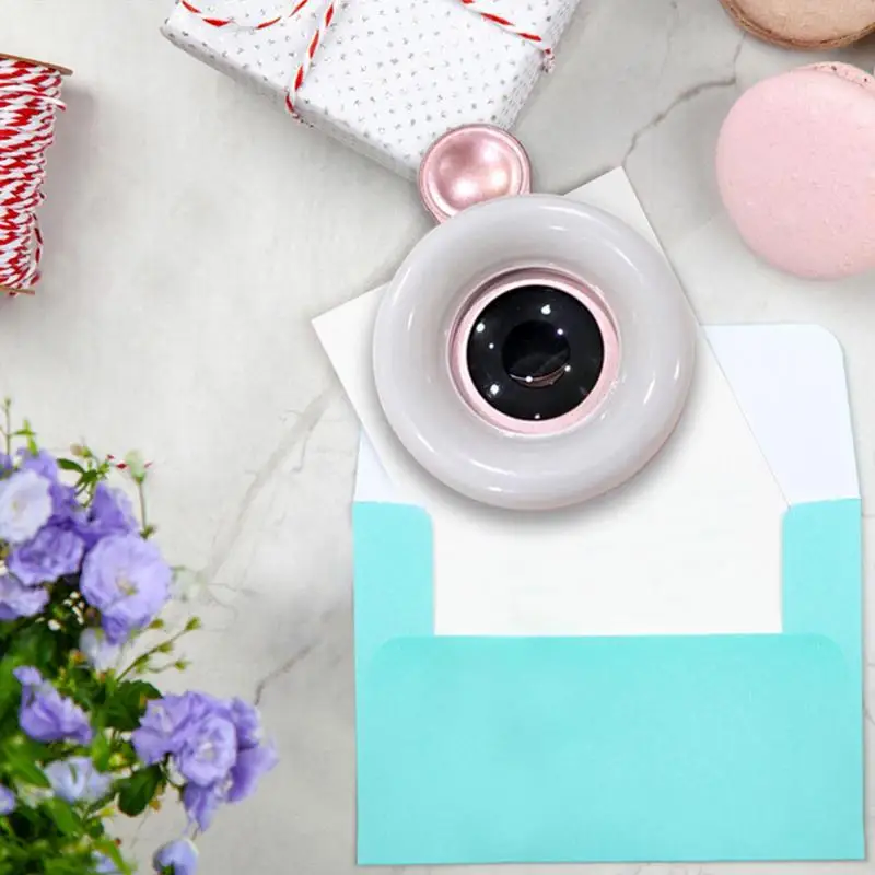 High-definition Fill Light Macro Fill Flash Light Portable Selfie LED Ring Flash Light Selfie Lamp Universal Ring Clip Light