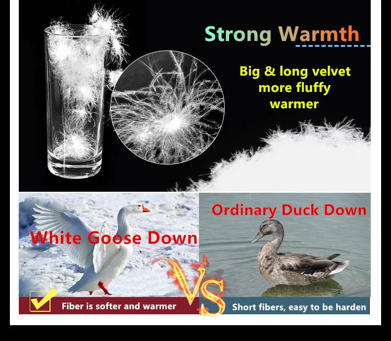 sleeping bags outdoor camping white goose down sleeping bag -40