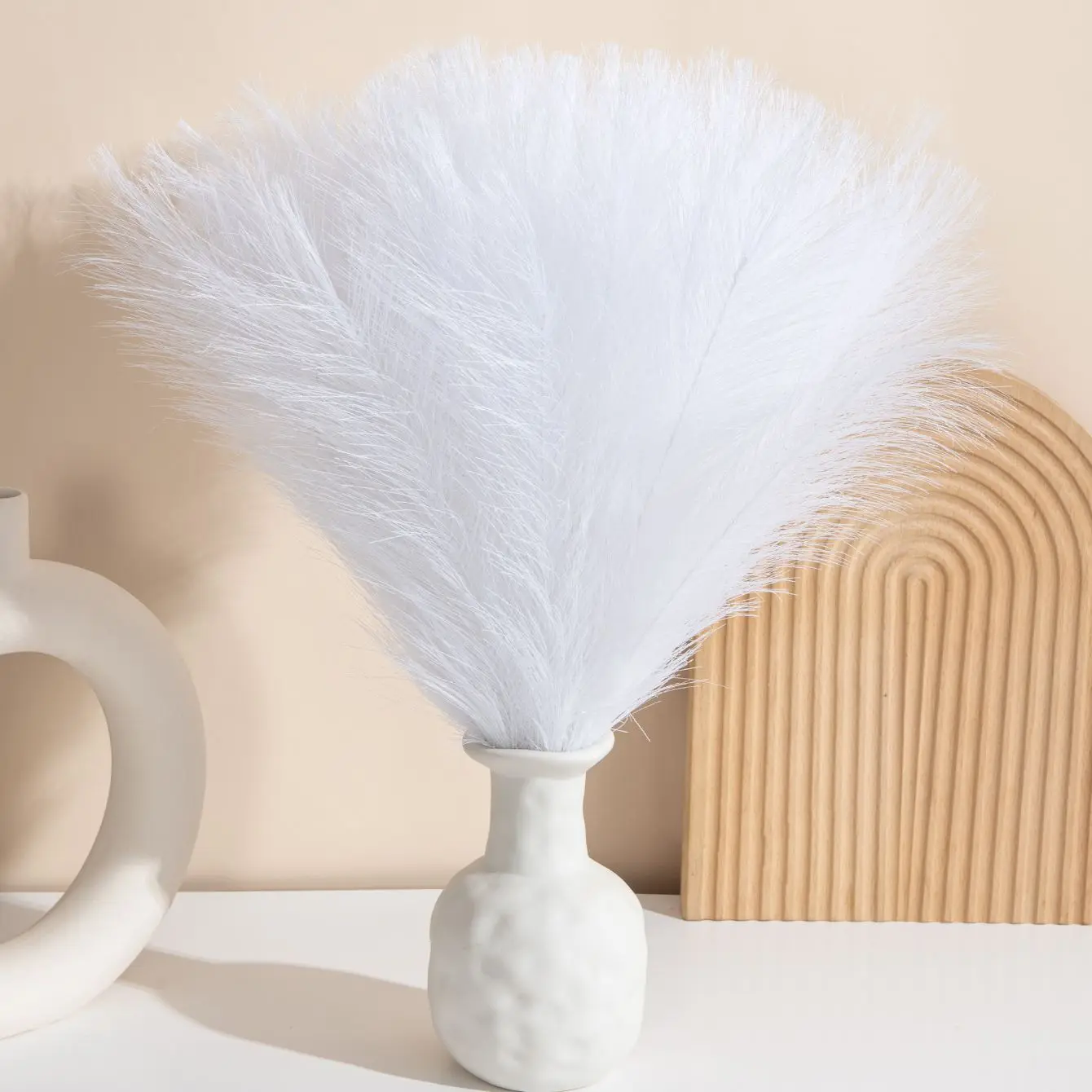 Elegant Artificial Pampas Grass Bouquet