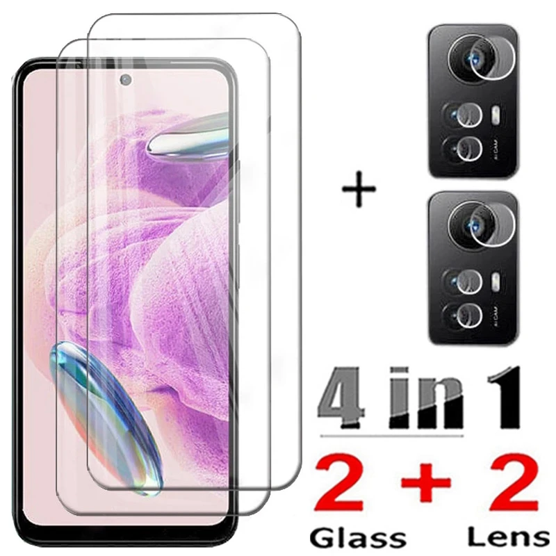 Protector De Pantalla De Vidrio Templado Para Xiaomi Redmi 12C 12R 12 A2 +  Note 12S 12 Pro 4G