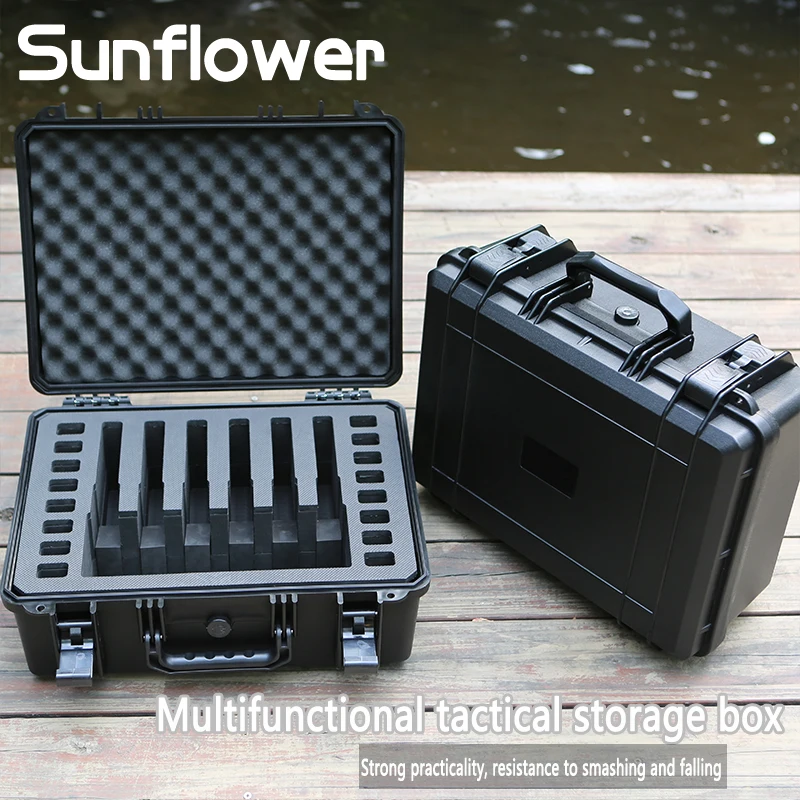 tactical-abs-resin-protective-safety-toolbox-shockproof-portable-storage-box-glock-g17-safety-protection-gun-box