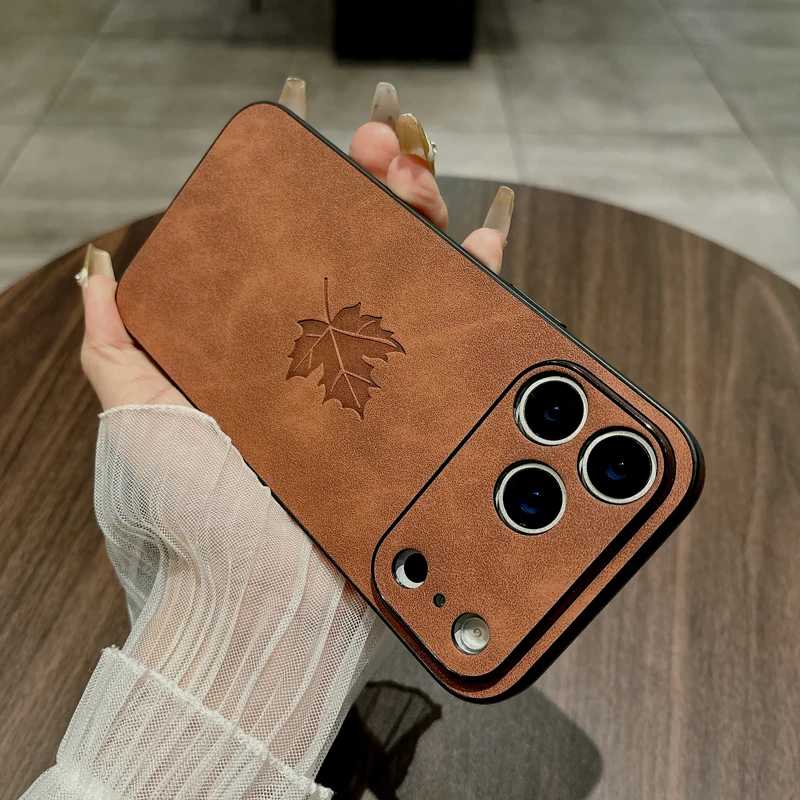 Leather Full-Cover Case with Comfort Skin Touch Finish