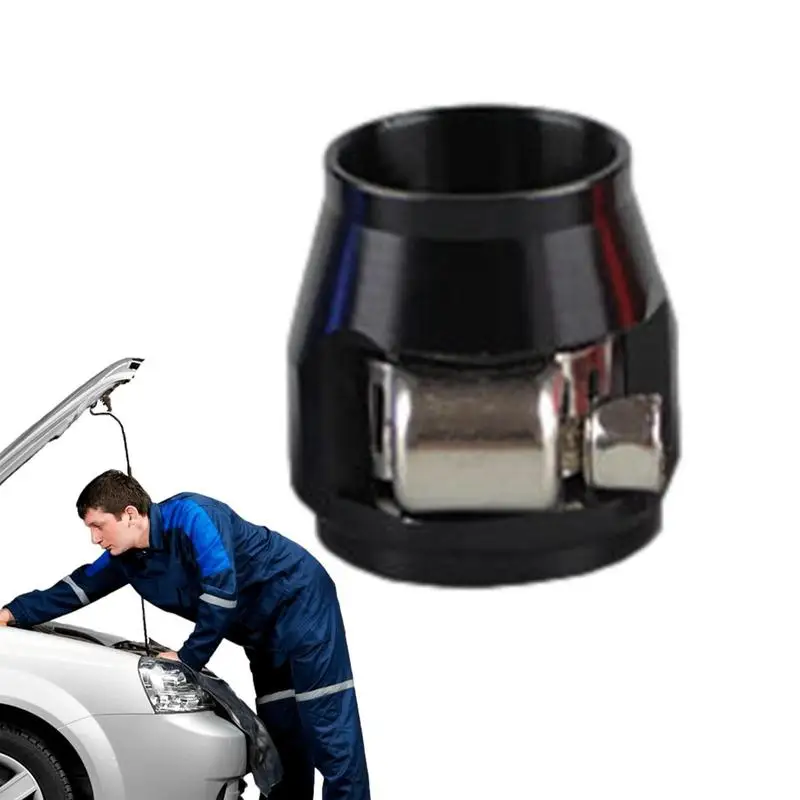 

Oil Line Clamps 6AN/8AN Stainless Steel Hose Fitting Adapter Clamp Hose Connectors Oil Separator Water Pipe Adapter Mounting
