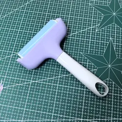 Premium Rubber Roller for Crafting and DIY Projects (Purple)