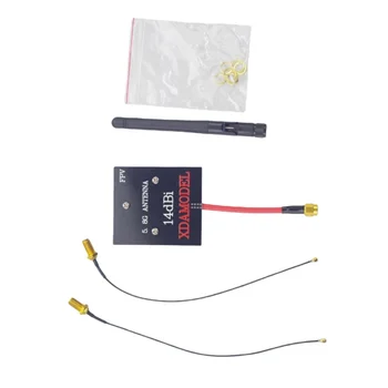 Antenna Potenziata a Lungo Raggio 5.8GHz 14dBi per Trasmettitore Drone RC HUBSAN H501S H502S H107D H25G H29G