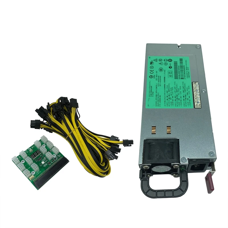 

1200w Power Supply 6pin-to-8pin Cable PSU Board Suitable for HP DL580G6