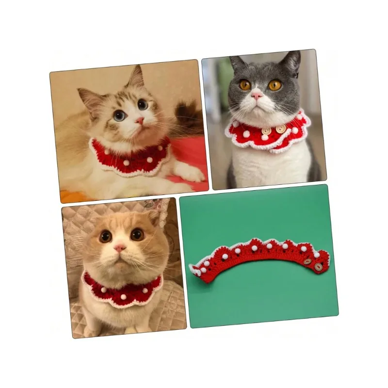 Title 5, 1pc pet Scarf for Dogs Dog Bandana Scarf Christ...