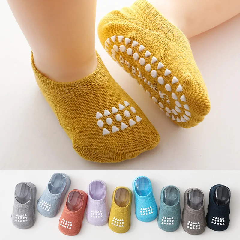 

Soft Cotton Baby Girls Socks Newborn Kids Ankle Socks Infant Boy Home Socks Breathable Non-slip Floor Socks Spring summer Autumn