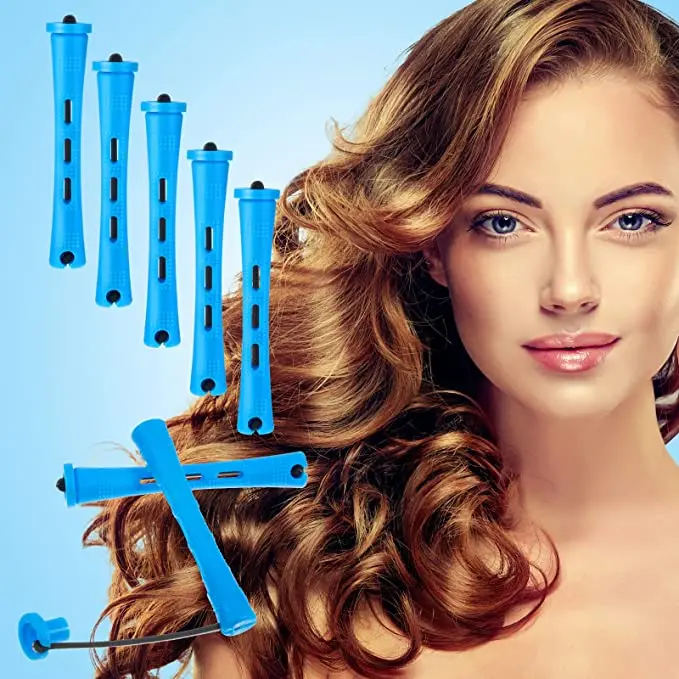 Hair Styling Tool Hair Curling Tools 60pcs DIY Long Short Hair Curler Rods Rollers Curling Maker Accessory for Woman Household Professional Barbershop Salon