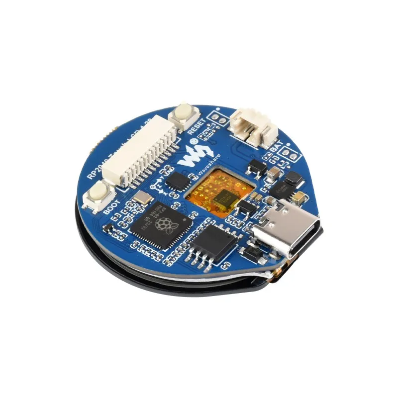 RP2040 ũƮѷ  , 1.28 ġ  ġ LCD, Ʈ , ӵ  ̷ν  