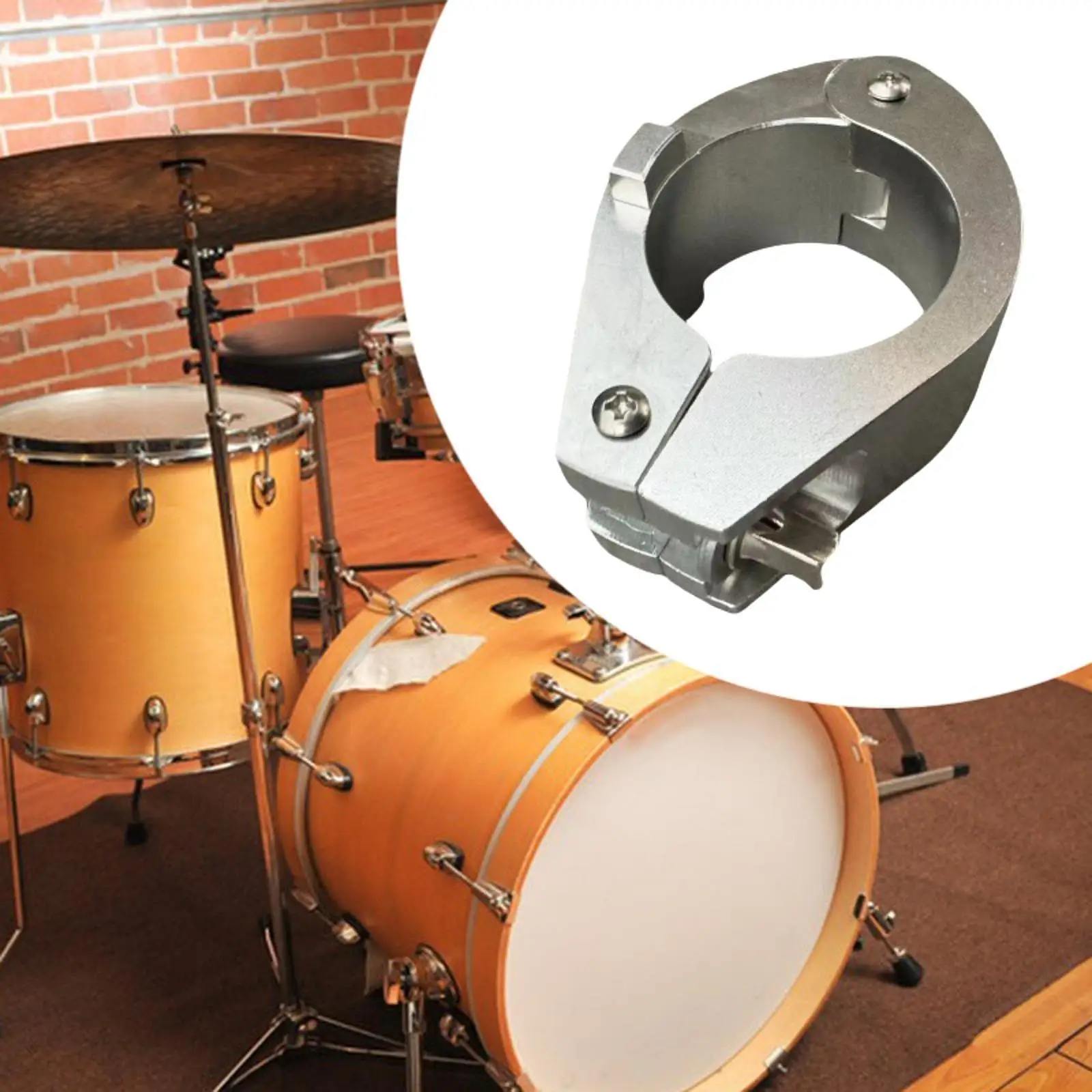 Multifunction Cymbal Stand Memory Lock, Sturdy Hardware, Drum Cymbal Lock Clamp Mount, Music Instrument Supplies