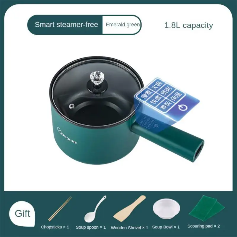 Non-stick Cookware One Click Simple Operation Cleaning Secure Anti Scalding Electric Heating Pot