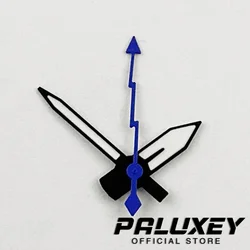 Luminous Green Replacement Accessory Parts - Lightning Second Hands (Black Blue)