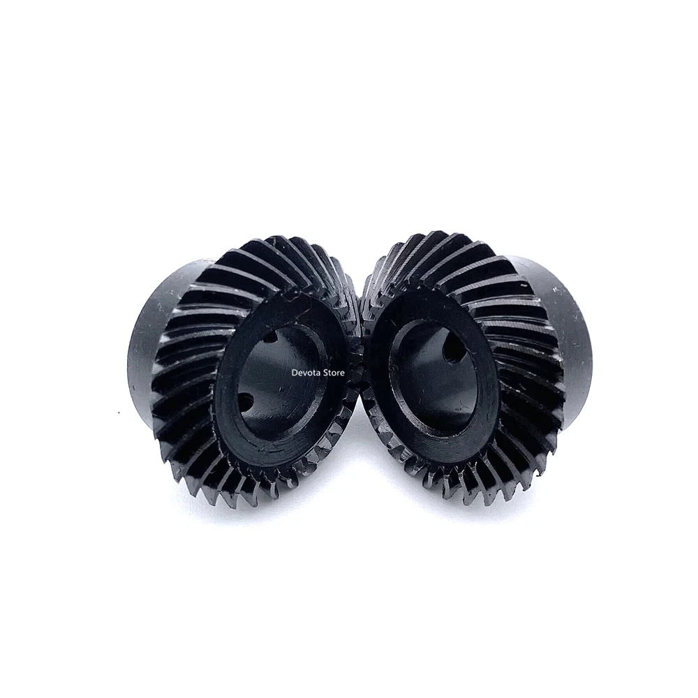 engrenagem conica espiral conjunto de engrenagens diy com diametro aco carbono 05