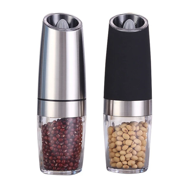 ENLITE Set Of 2 Automatic Gravity Electric Salt Pepper Mill