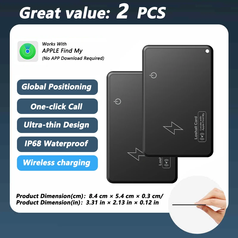 Bluetooth Mini Tracking Device with GPS & Anti-Lost Alarm