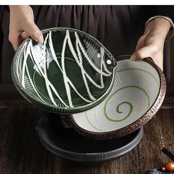 창의적인 개성 일본 스시 그릇, 과일 샐러드 그릇, 가정용 주방 용품, 레스토랑 상업용 식기, 8 인치