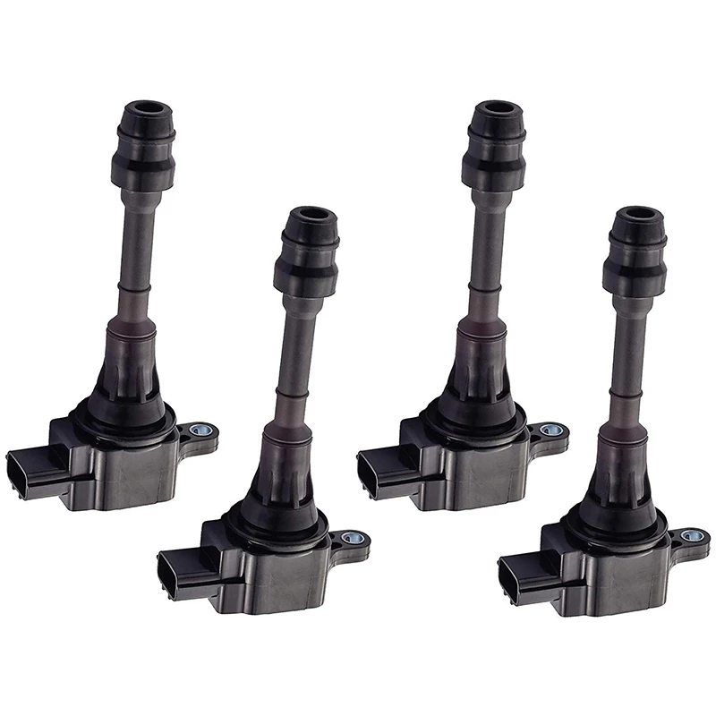 

Pack Of 4 Ignition Coils For 2002-2008 Nissan Altima Sentra X-Trail - 2.5L - 22448-8H315 22448-8H310 C1398 UF-350