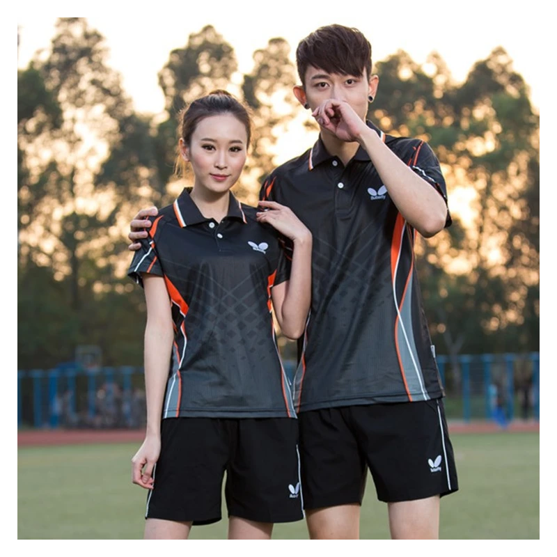 Ropa tenis de mesa de secado rápido hombre y mujer, Camiseta deportiva entrenamiento, uniforme de equipo de competición con logotipo, novedad| | - AliExpress