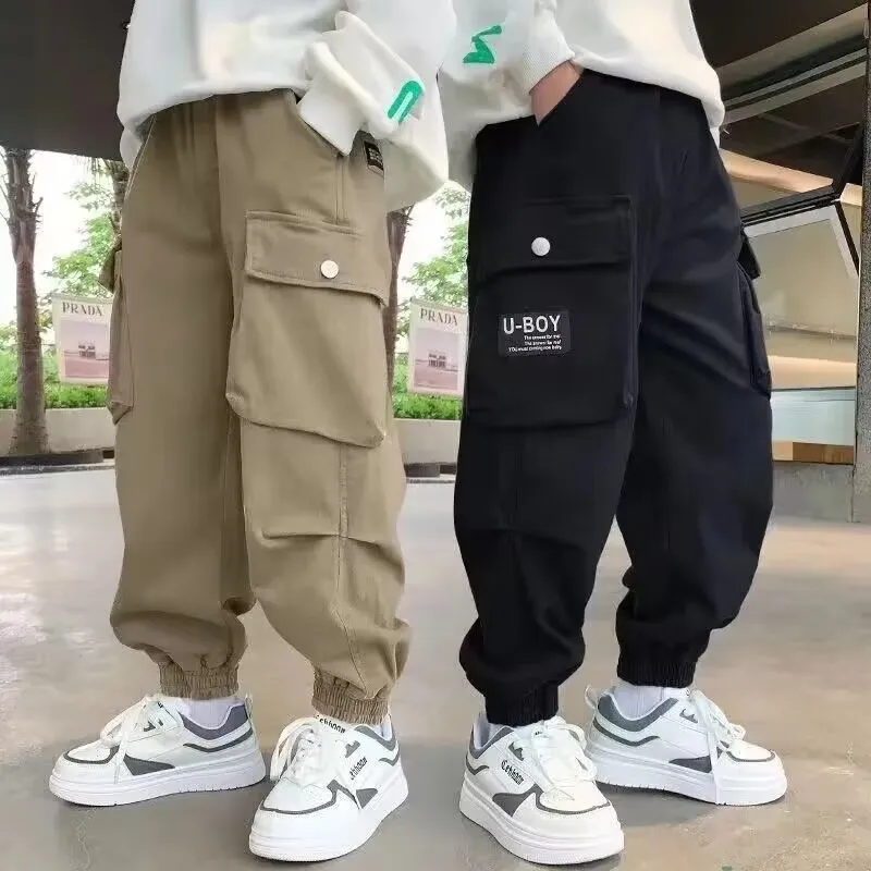 Teenage Boys' Pants Spring and Autumn New Children's Leisure