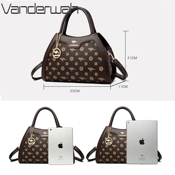 Marke Frauen Umhängetaschen Hohe Qualität Weichen Leder Handtaschen und Geldbörsen Luxus Designer Schulter Messenger Shopper Sac EIN Haupt — изображение 5