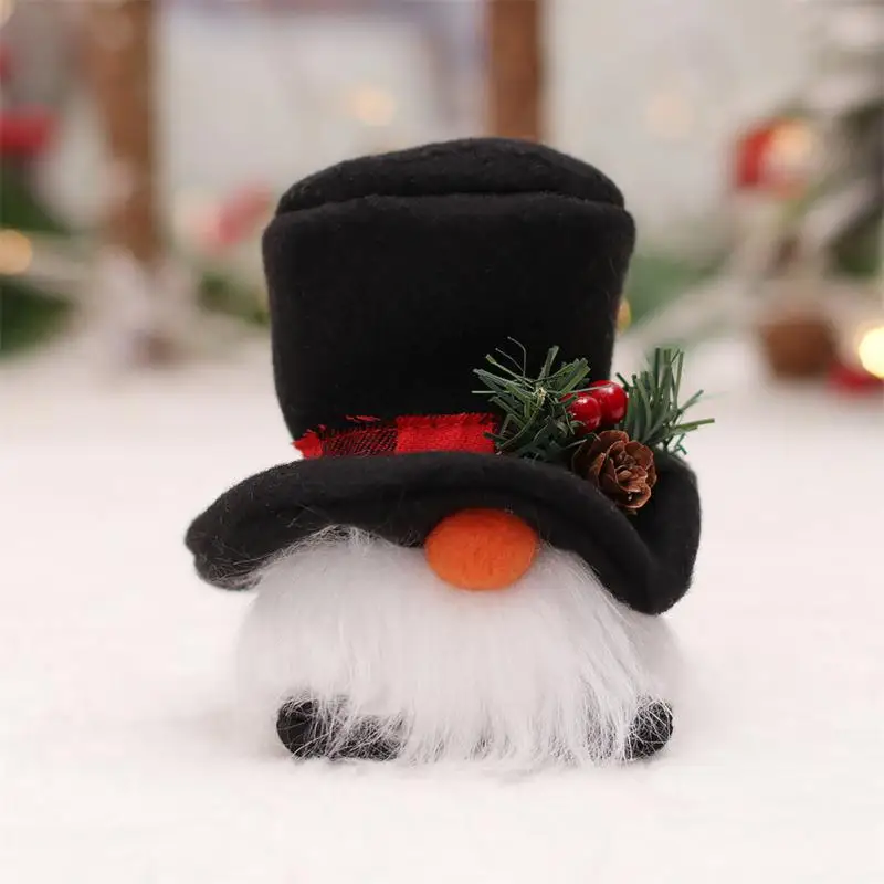 Christmas Doll Ornaments Cartoon Vivid Dwarf Pendant Christmas Tree Dwarf Ornaments Colorful Xmas Pendant Glowing With Led