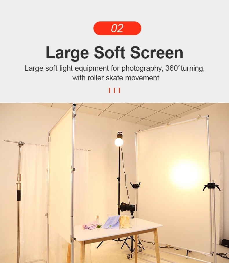 90*100 cm Reflector Soft Light Screen Butter Paper Diffuser Flag Board Photograp