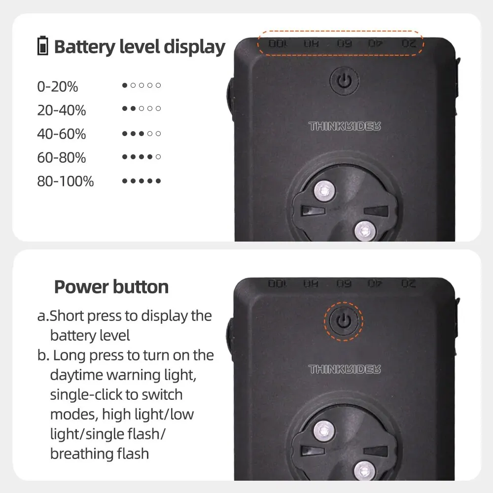 Рисунок 2 - ThinkRider велосипед светильник