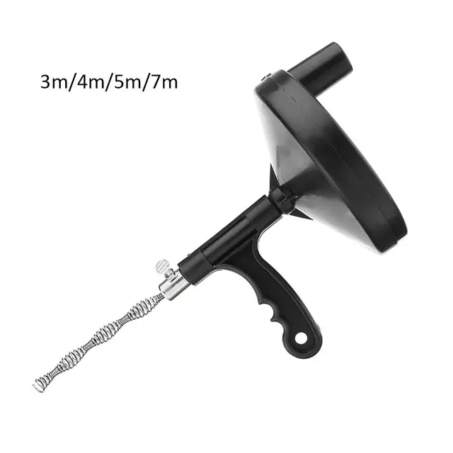 Háztartás Hosszú Lefolyó -Oldóblokk Tisztító Szerszám Dugattyú Csatorna Szennyvízcsatorna -Csatornás Kefe Mosogató Kotrási - Image 5