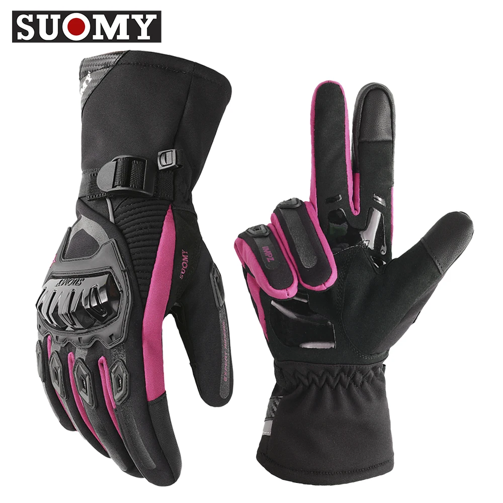 High Sales SUOMY SU-17 Motorcycle Racing Glove Winter Windproof Warm - Foto 2