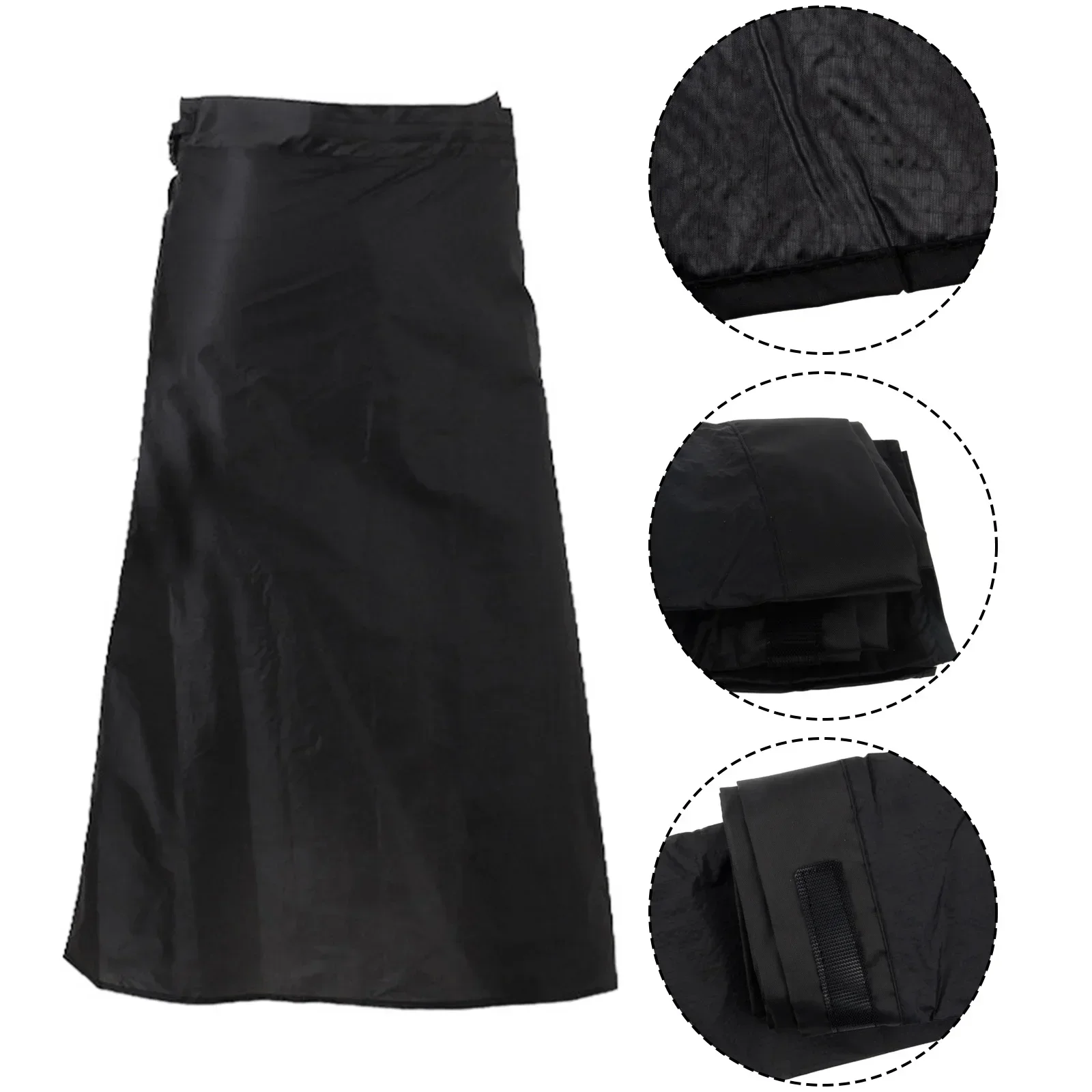 Outdoor UltraLight Thin Rain Skirt Waterproof Kilt Rain Pant Packable Windbreak Kilt Skirt Outdoor Sports Half Poncho cycling rain pants