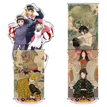 

Anime Demon Slayer Kimetsu No Yaiba Acrylic Stand Rengoku Kyoujurou Stand Model Cosplay Desk Decor Fans Collection Props Gifts