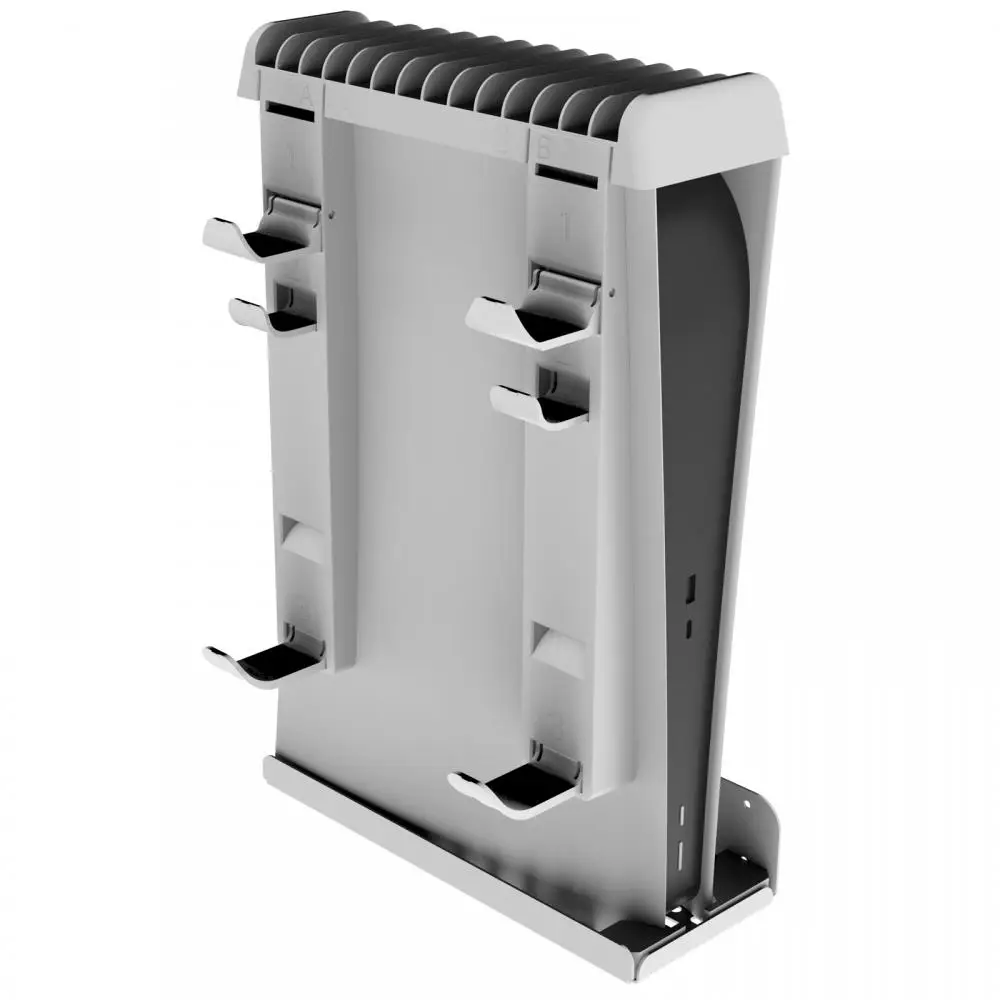 Caricabatterie Con Maniglia Per Rack Per Cuffie Ps5 Game Disk Box Maniglia Supporto Per Supporto Da Gioco Gancio Per Ps5/Ps Vr2 Gioco Per Ps5/Ps Vr2 2