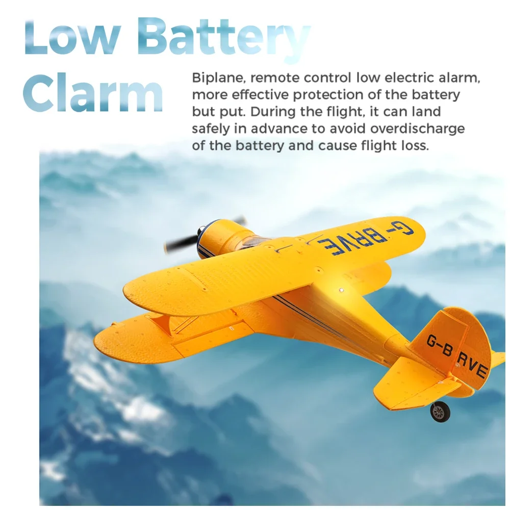 Wltoys XK A300 RC Plane Beech D17S Model 3D/6G LED 2.4GHz GPS Remote Control Airplane Large Fighter toys Gift FPV Carrier 3