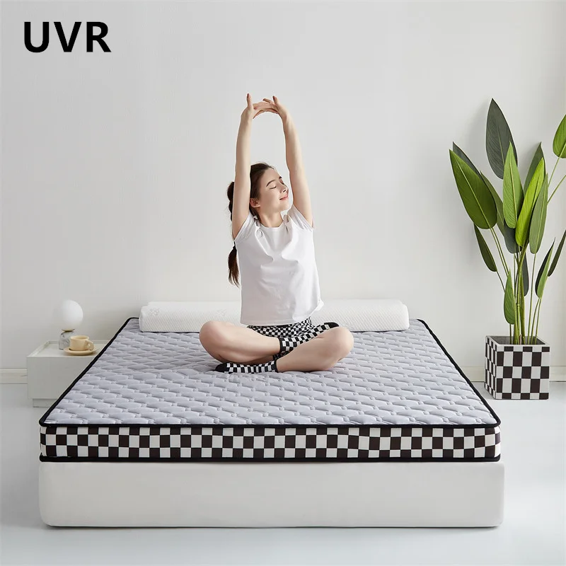 UVR Student Single Tatami High Rebound Memory Foam Filling Household Latex Mattress Home Hotel Double Mattress Full Size