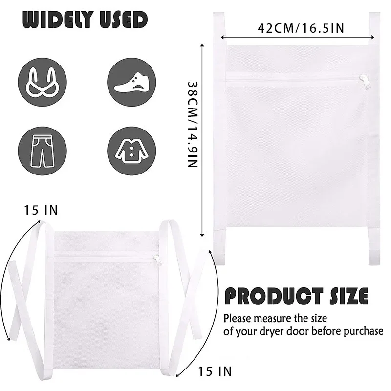 1/2/3pcs Washing Machine Bag Mesh Washing Bag,Portable Laundry Dryering Net Bags for Shoes,Dryer Door Shoe Net Bags 6