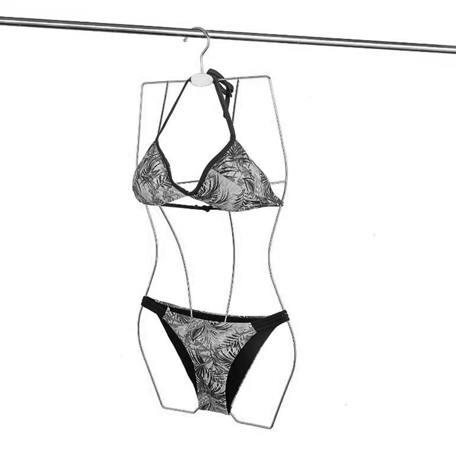 Body Shape Bikini Swimsuit Hanger Dress Lingerie Wardrobe Organizer Rack 4